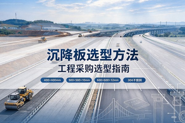 衡南沉降板选择方法