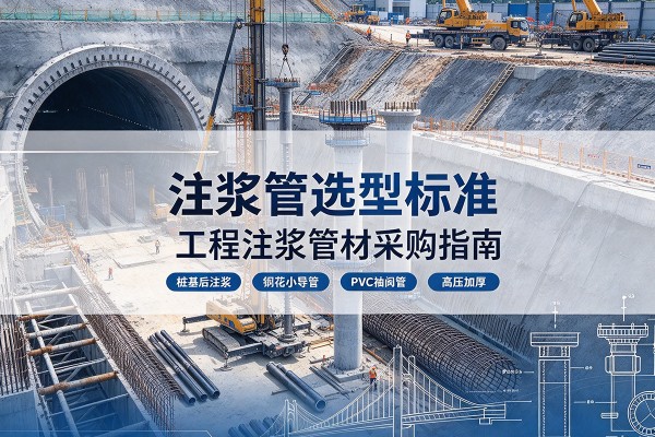 衡南注浆管选型标准